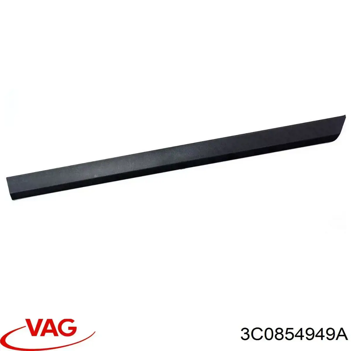 Placa sobreposta da porta traseira esquerda VAG 3C0854949A preço, a partir de 20,87 USD