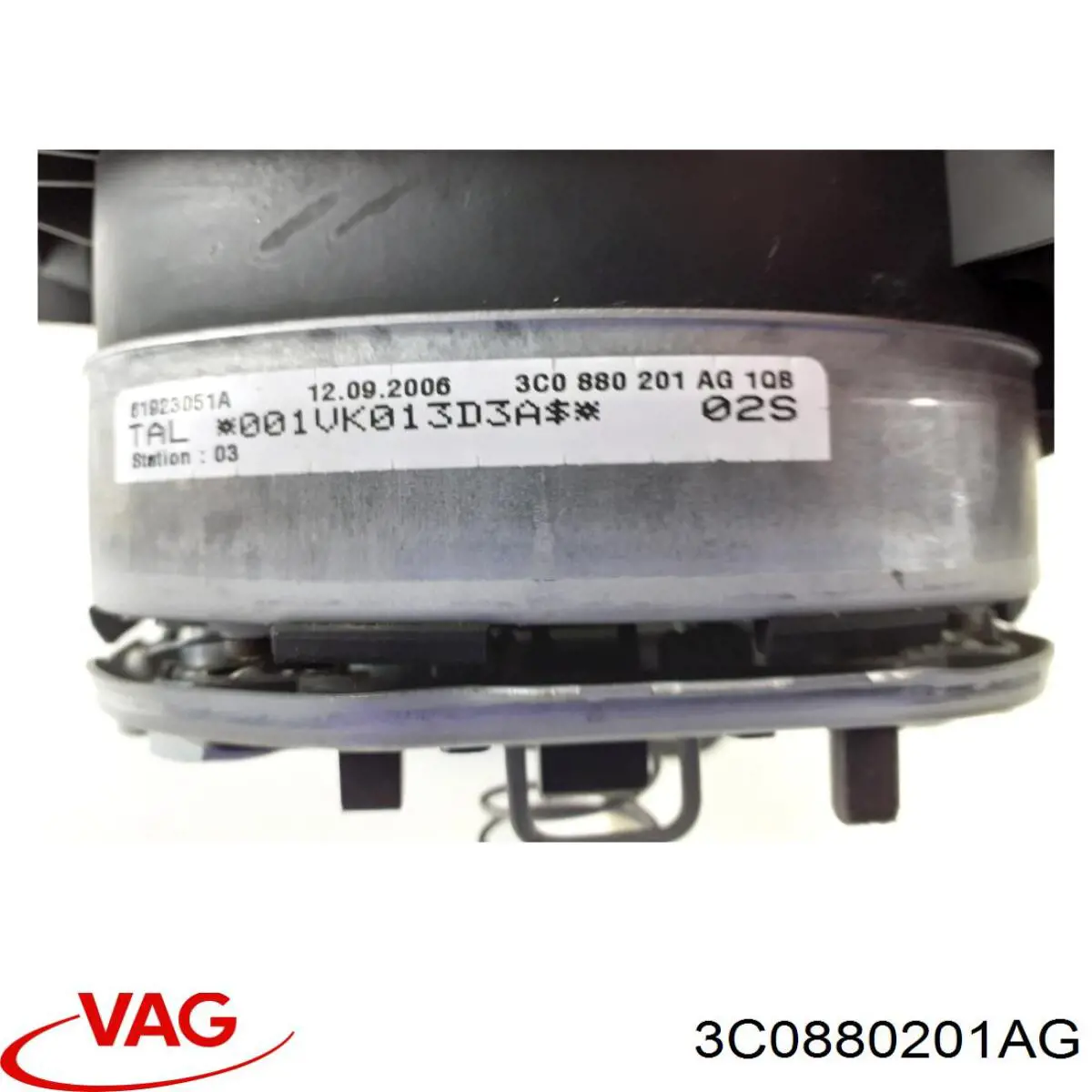Compre 3C0880201AG VAG Cinto de segurança (AIRBAG) de condutor