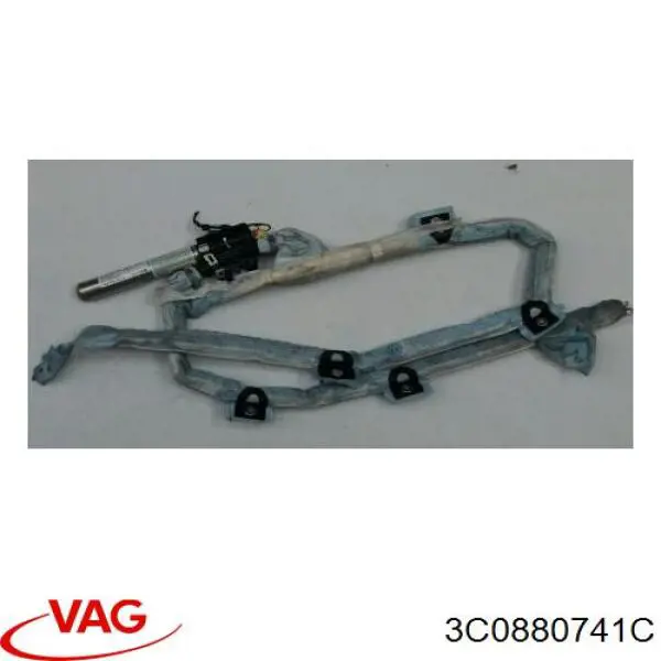 Cinto de segurança (AIRBAG) de estore lateral esquerdo VAG 3C0880741C preço, a partir de 66,40 USD