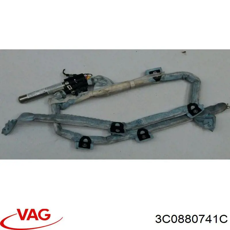 3C0880741C VAG Cinto de segurança (AIRBAG) de estore lateral esquerdo