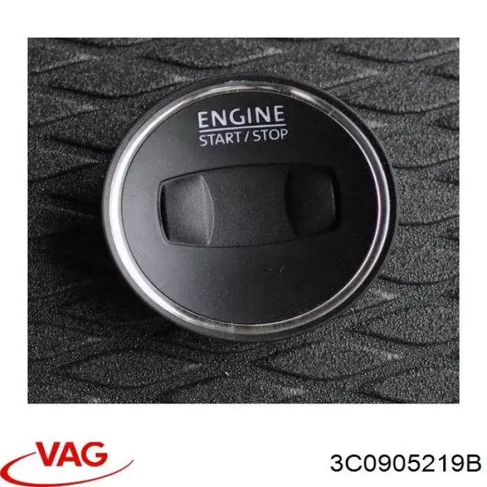 3C0905219B VAG Botão de arranco de motor