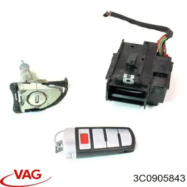  Fecho de ignição Volkswagen Passat B6 carrinha (3C5) (2005 - 2011) B6