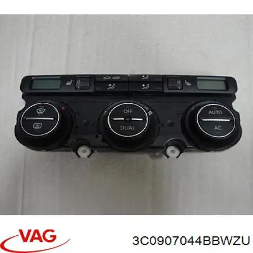 3C0907044BBWZU VAG Unidade de controlo dos modos de aquecimento/condicionamento