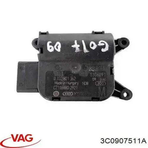 3C0907511A VAG Acionamento de comporta de forno