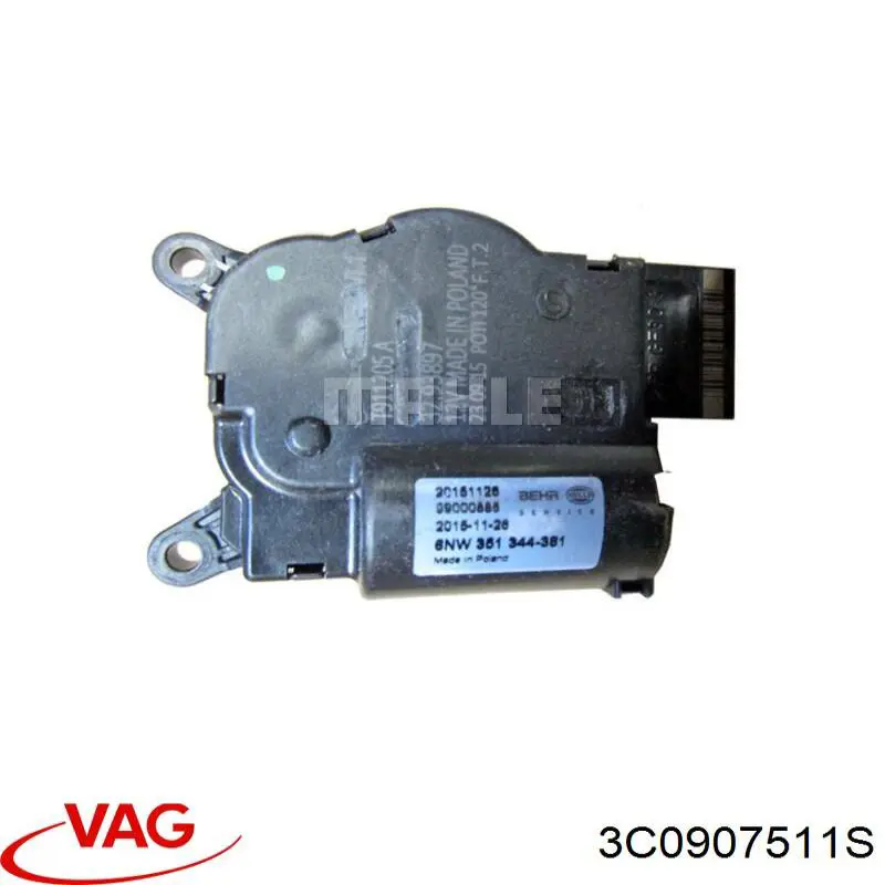 Compre 3C0907511S VAG Acionamento de comporta de forno