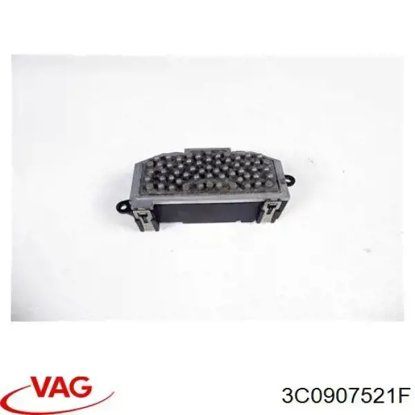 Resistor (resistência) de ventilador de forno (de aquecedor de salão) VAG 3C0907521F preço, a partir de 40,93 USD