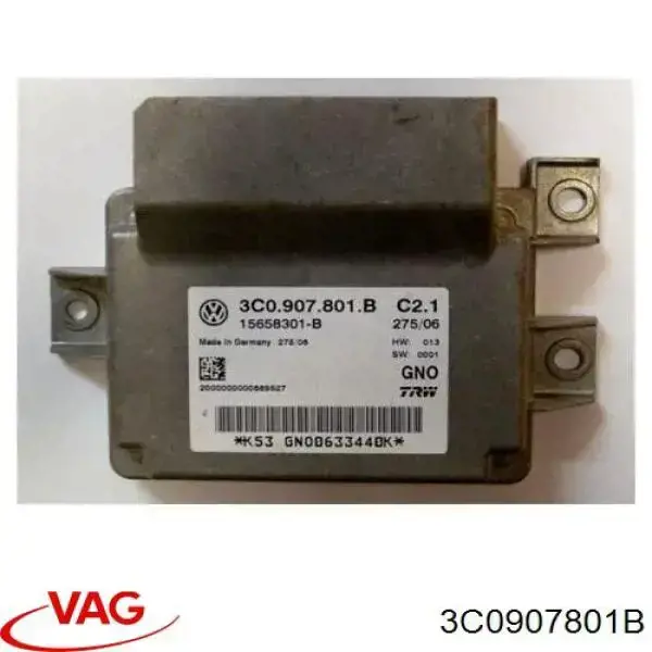 Unidade de controlo (módulo) do freio de estacionamento eletromecânico VAG 3C0907801B preço, a partir de 126,63 USD