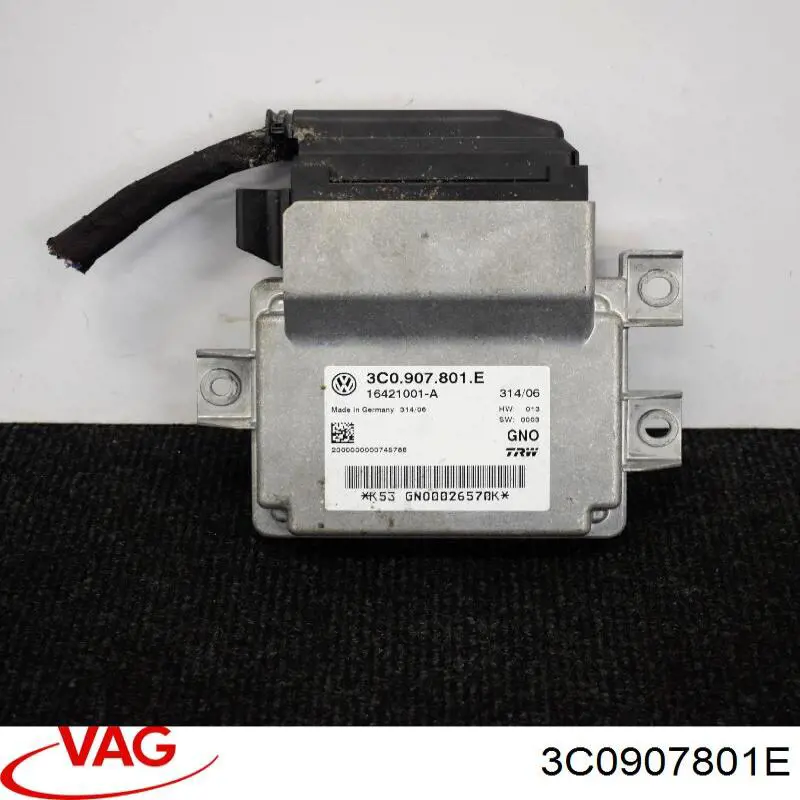 Unidade de controlo (módulo) do freio de estacionamento eletromecânico VAG 3C0907801E preço, a partir de 103,32 EUR