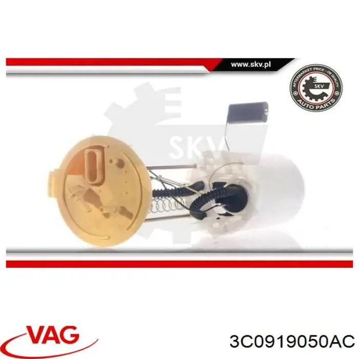 Compre 3C0919050AC VAG Módulo de bomba de combustível com sensor do nível de combustível