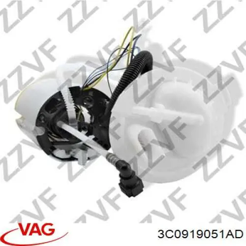 Módulo de bomba de combustível com sensor do nível de combustível VAG 3C0919051AD preço, a partir de 125,16 USD