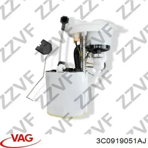 Módulo de bomba de combustível com sensor do nível de combustível VAG 3C0919051AJ preço, a partir de 125,16 USD