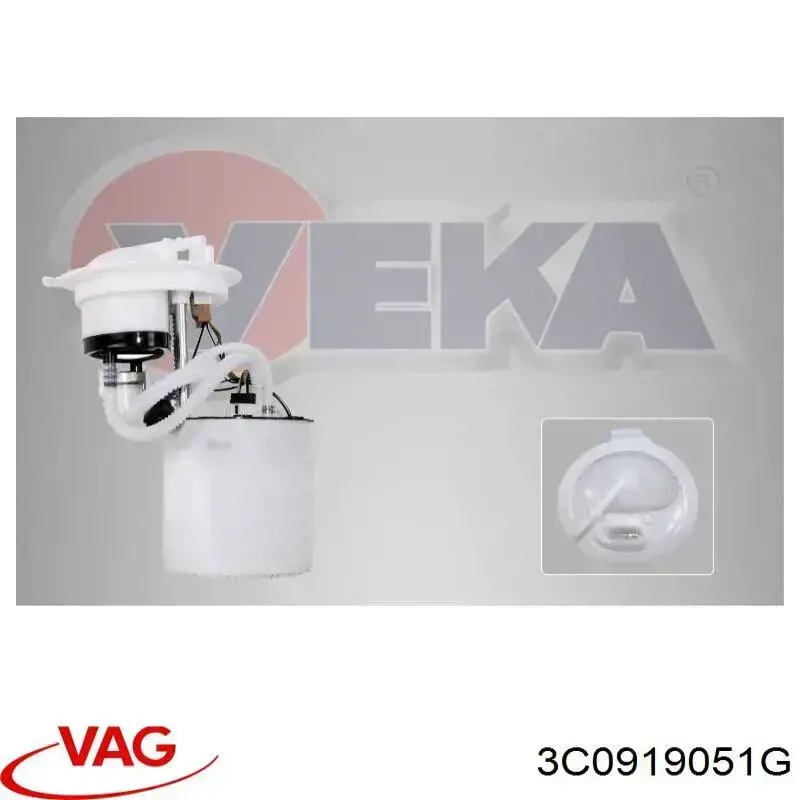 Módulo de bomba de combustível com sensor do nível de combustível VAG 3C0919051G preço, a partir de 111,75 USD