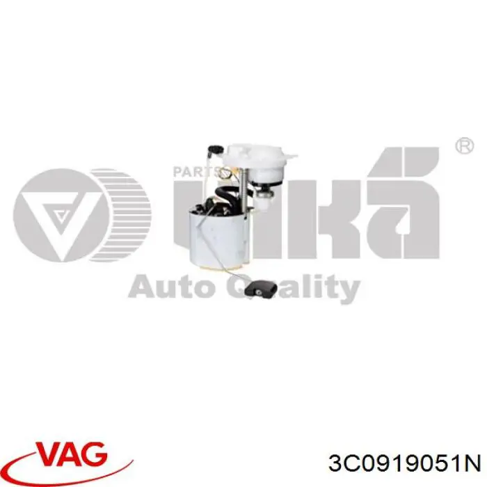 3C0919051N VAG Módulo de bomba de combustível com sensor do nível de combustível