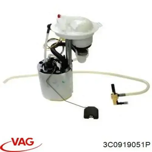 3C0919051P VAG Módulo de bomba de combustível com sensor do nível de combustível