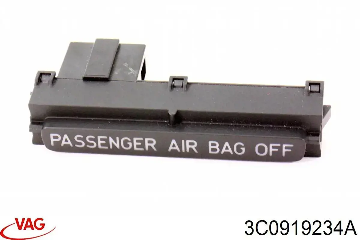 Compre 3C0919234A VAG Botão de desligação dos cintos de segurança AIRBAG