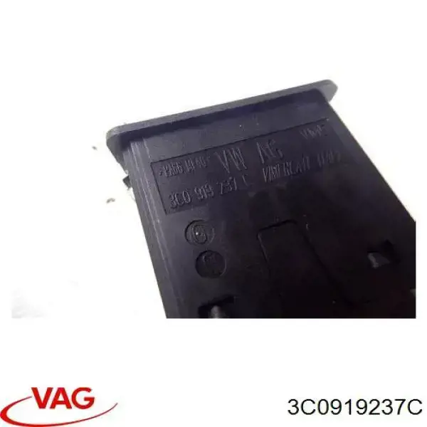 Fecho de desligação (desativação) de cinto de segurança de passageiro VAG 3C0919237C preço, a partir de 54,48 USD