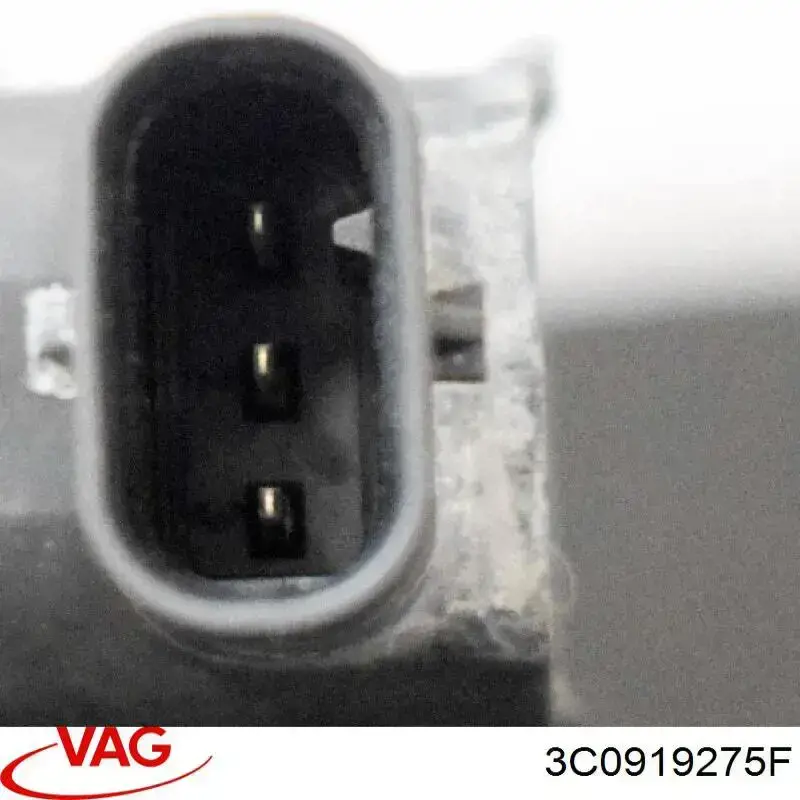 3C0919275F VAG Sensor traseiro de sinalização de estacionamento (sensor de estacionamento)
