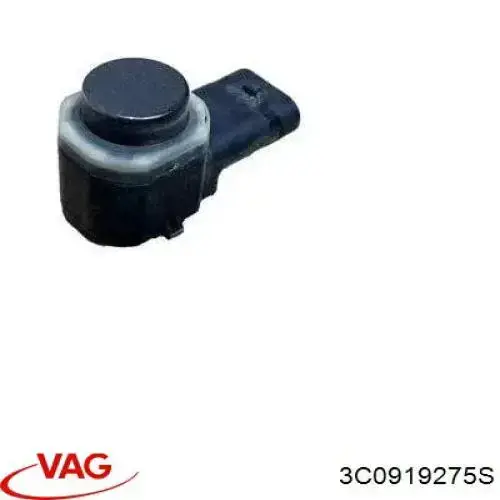 3C0919275S VAG Sensor traseiro de sinalização de estacionamento (sensor de estacionamento)
