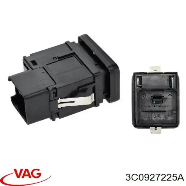 Compre 3C0927225A VAG Tecla do freio de estacionamento eletromecânico