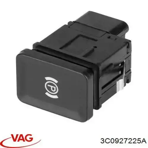 Tecla do freio de estacionamento eletromecânico VAG 3C0927225A preço, a partir de 21,19 USD