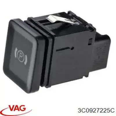 Tecla do freio de estacionamento eletromecânico VAG 3C0927225C preço, a partir de 26,46 USD