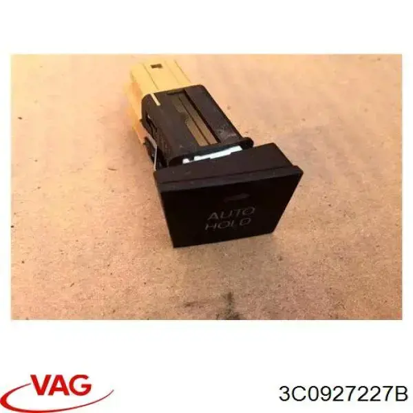 Tecla do freio de estacionamento eletromecânico VAG 3C0927227B preço, a partir de 35,75 USD