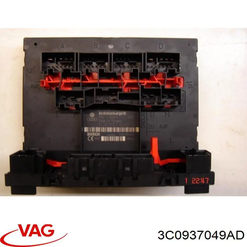 3C0937049AD VAG Módulo de direção (Centralina eletrônica) da rede de bordo