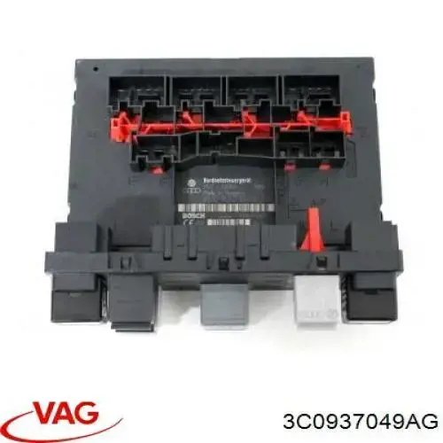 3C0937049AG VAG Módulo de direção (Centralina eletrônica) da rede de bordo