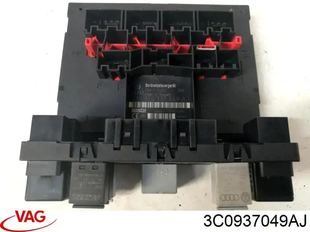 3C0937049AJ VAG Módulo de direção (Centralina eletrônica) da rede de bordo