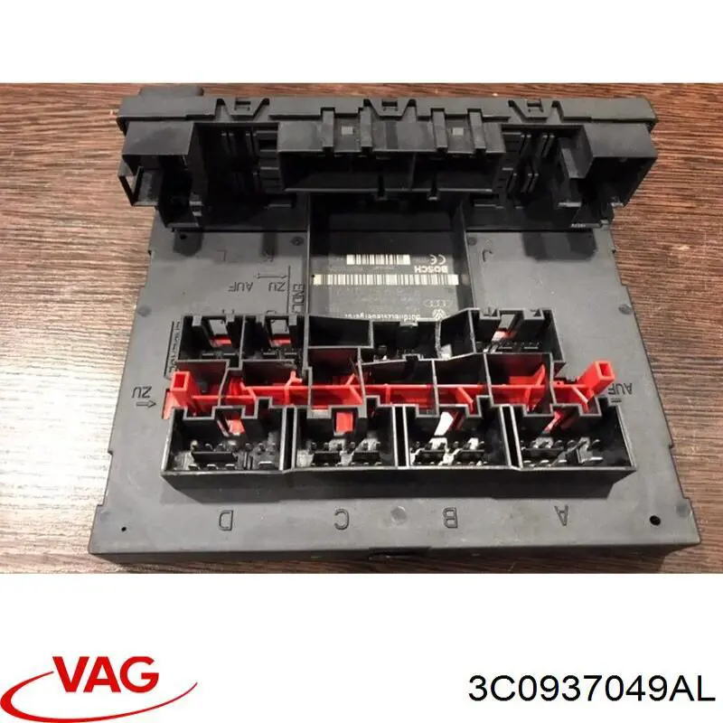 3C0937049AL VAG Módulo de direção (Centralina eletrônica) da rede de bordo