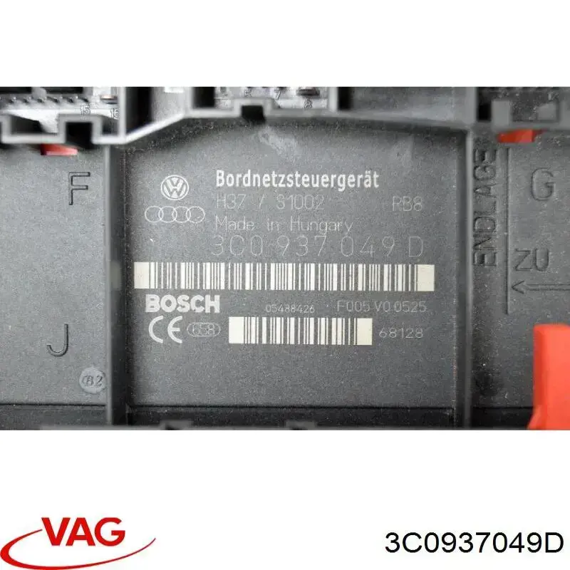 Módulo de direção (Centralina eletrônica) da rede de bordo VAG 3C0937049D preço, a partir de 87,96 USD