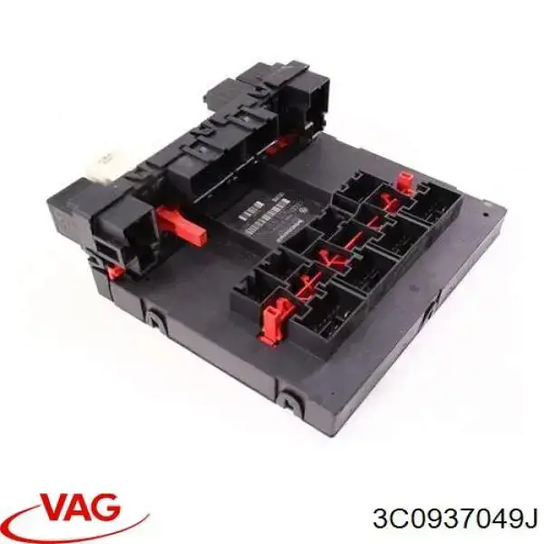 3C0937049J VAG Módulo de direção (Centralina eletrônica) da rede de bordo