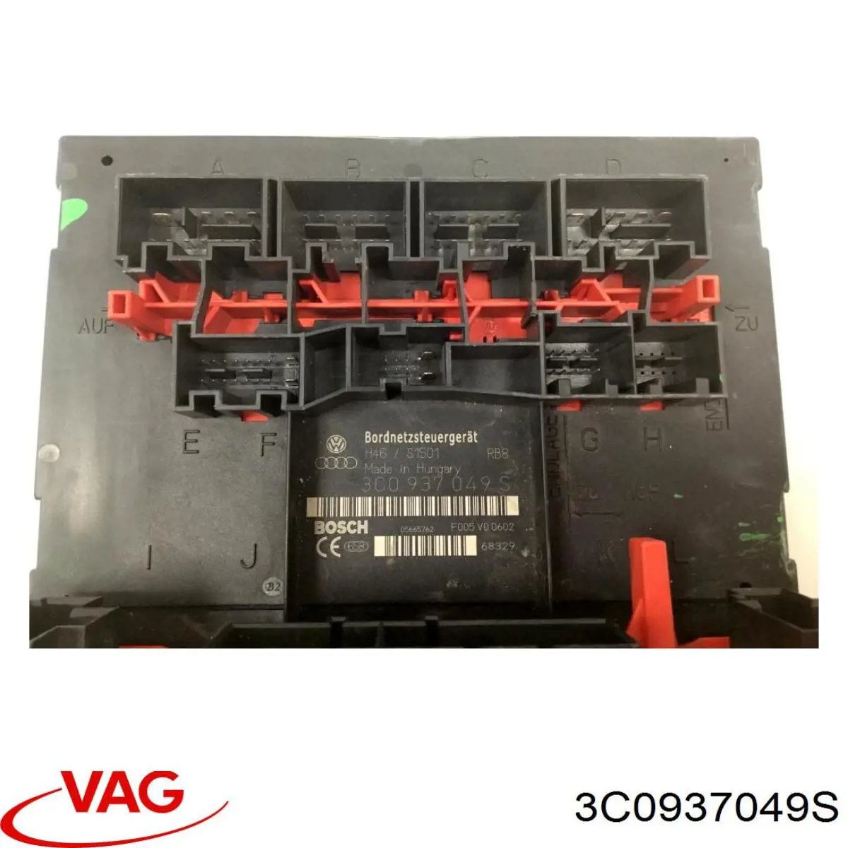 3C0937049S VAG Módulo de direção (Centralina eletrônica) da rede de bordo