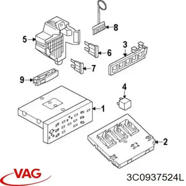  VAG 3C0937524L preço, a partir de 26,94 USD
