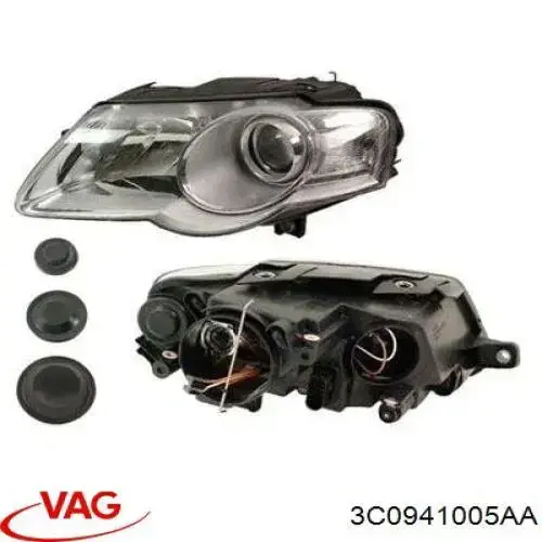 Luz esquerda VAG 3C0941005AA preço, a partir de 119,39 USD