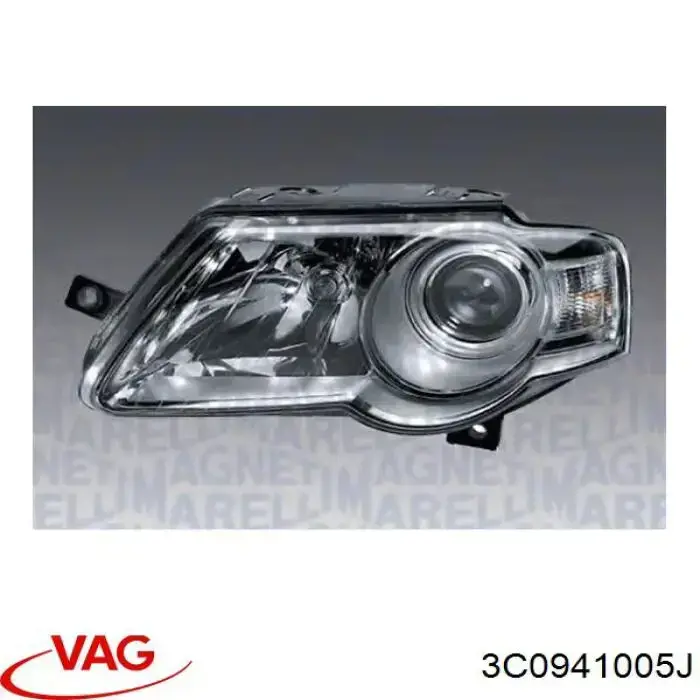 Luz esquerda VAG 3C0941005J preço, a partir de 174,68 USD