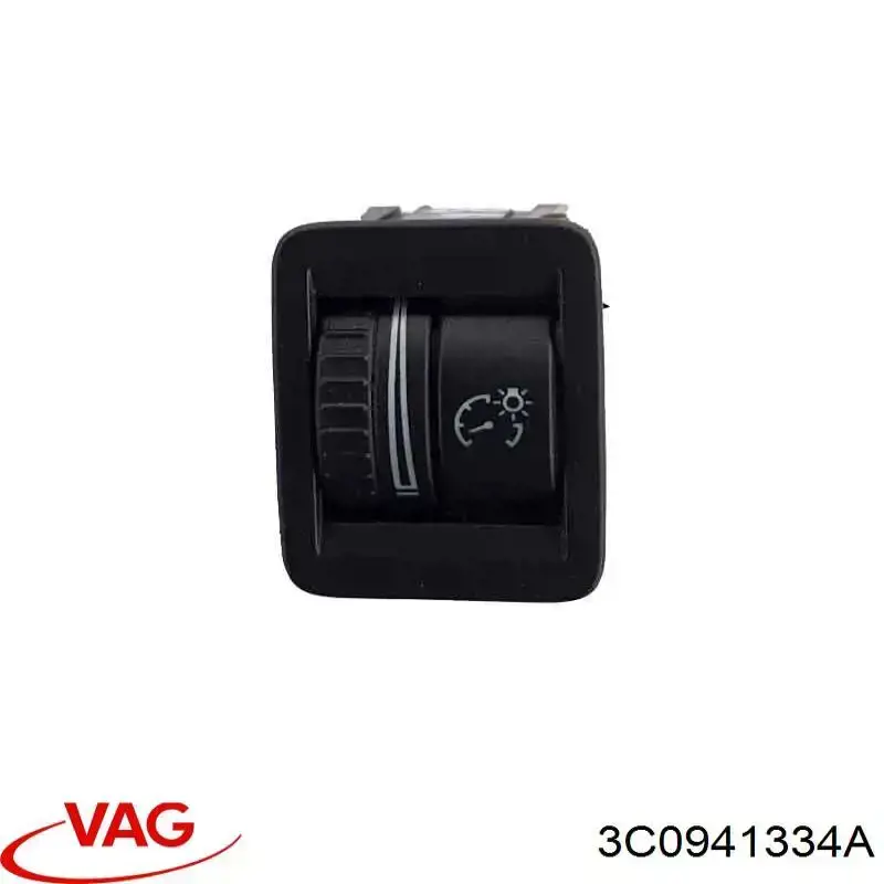 3C0941334A VAG Regulador de brilho do painel de dispositivos