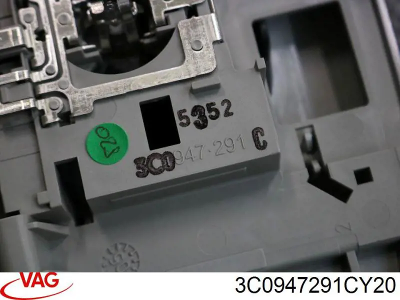 Compre 3C0947291FY20 VAG Quebra-luz traseiro de iluminação de salão (de cabina)