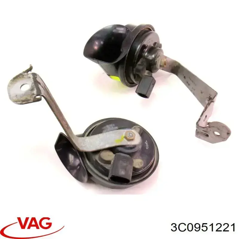 Sinal sonoro (cláxon) VAG 3C0951221 preço, a partir de 31,00 EUR