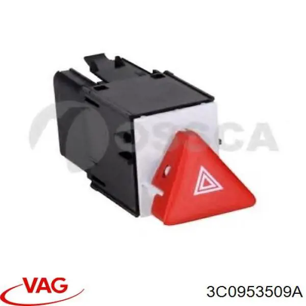 Compre 3C0953509A VAG Botão de ativação do sinal de emergência