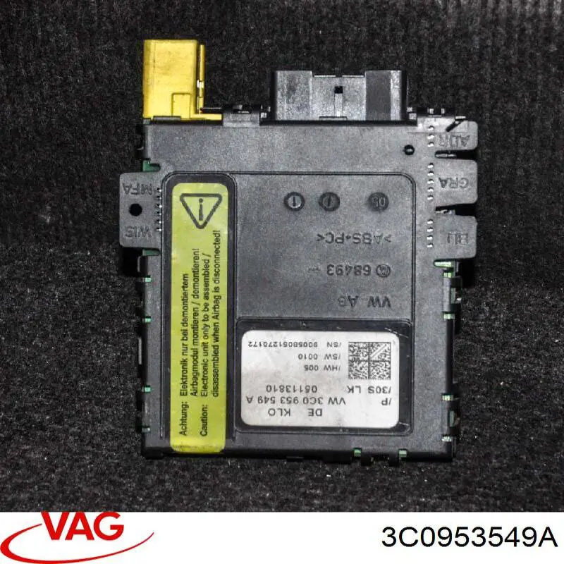 Módulo de direção (Centralina eletrônica) dos interruptores instalados na coluna da direção VAG 3C0953549AF preço, a partir de 49,37 USD