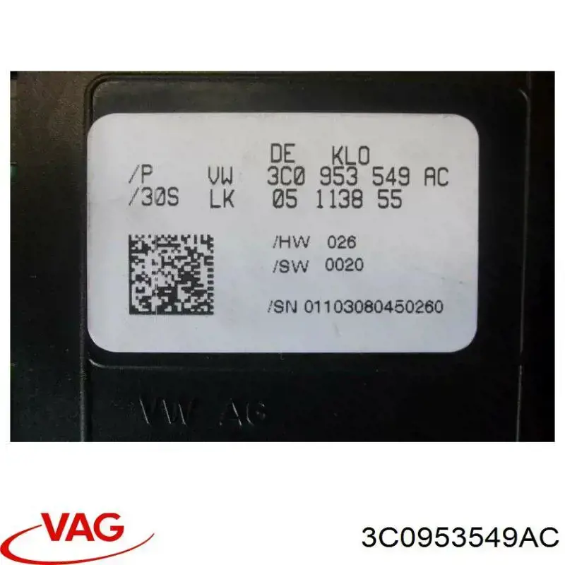  VAG 3C0953549AC preço, a partir de 68,22 USD