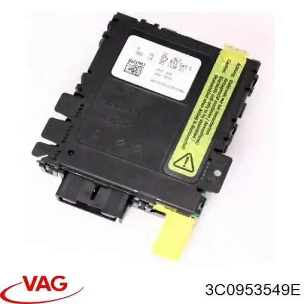 3C0953549E VAG Módulo de direção (Centralina eletrônica) dos interruptores instalados na coluna da direção