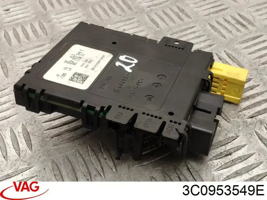 Módulo de direção (Centralina eletrônica) dos interruptores instalados na coluna da direção VAG 3C0953549E preço, a partir de 64,70 USD