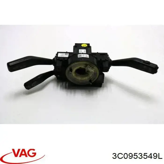 3C0953549L VAG Comutador instalado na coluna da direção, montado
