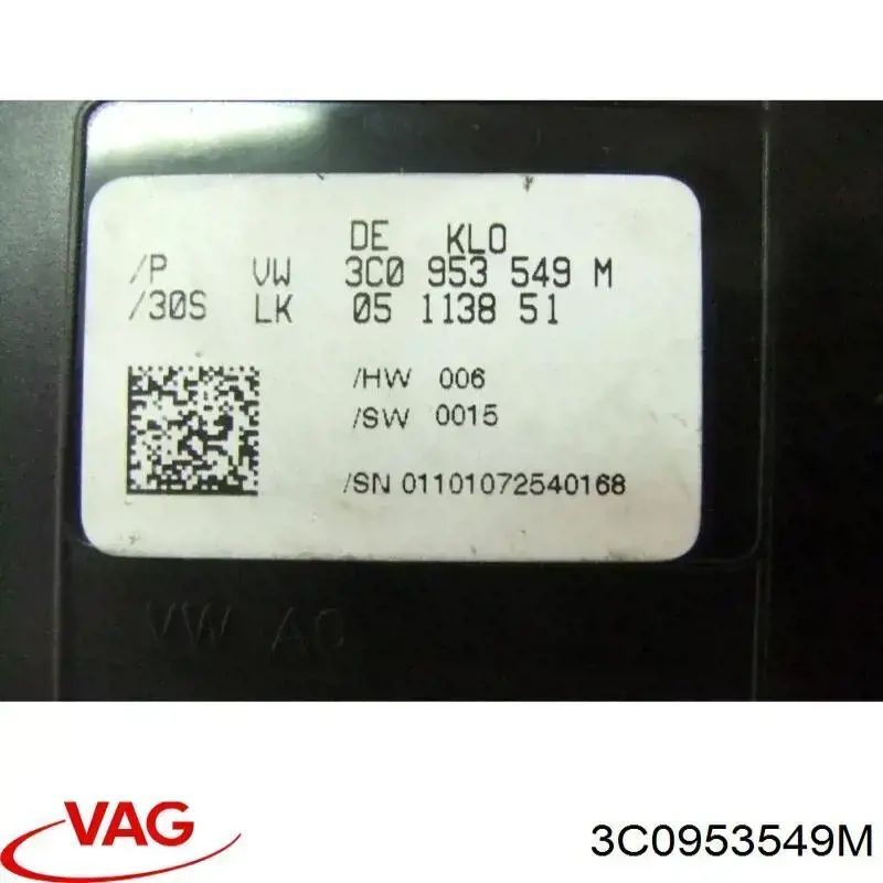  VAG 3C0953549M
