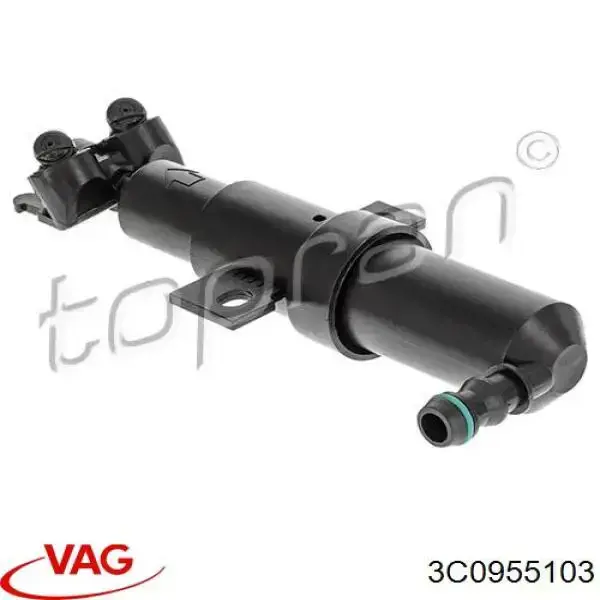 Compre 3C0955103 VAG Suporte do injetor de fluido para lavador das luzes (cilindro de elevação)