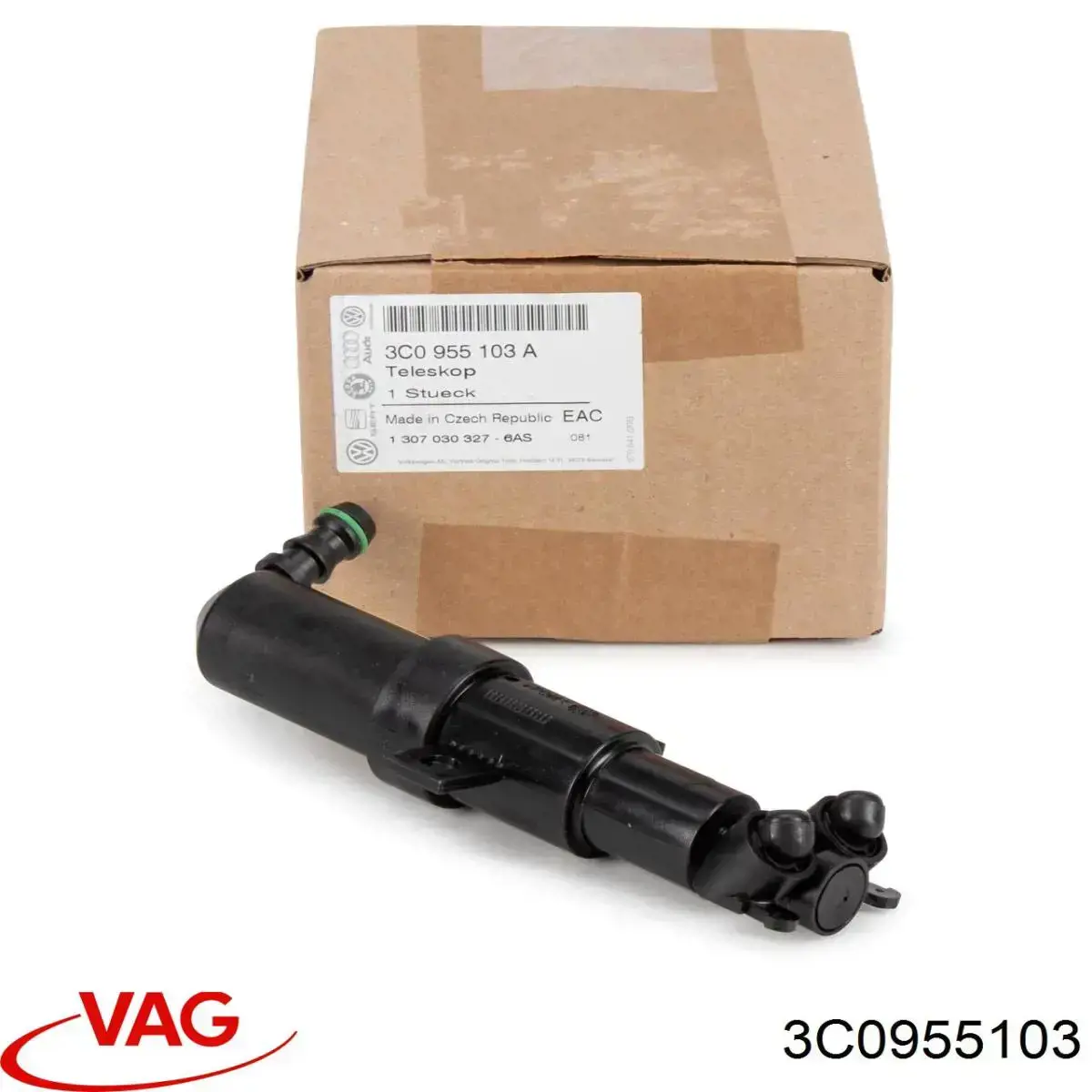 Suporte do injetor de fluido para lavador das luzes (cilindro de elevação) VAG 3C0955103 preço, a partir de 25,19 USD