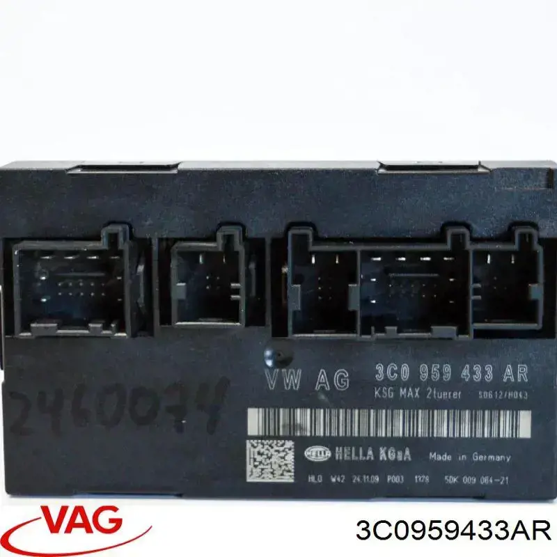 3C0959433AR VAG Unidade de conforto