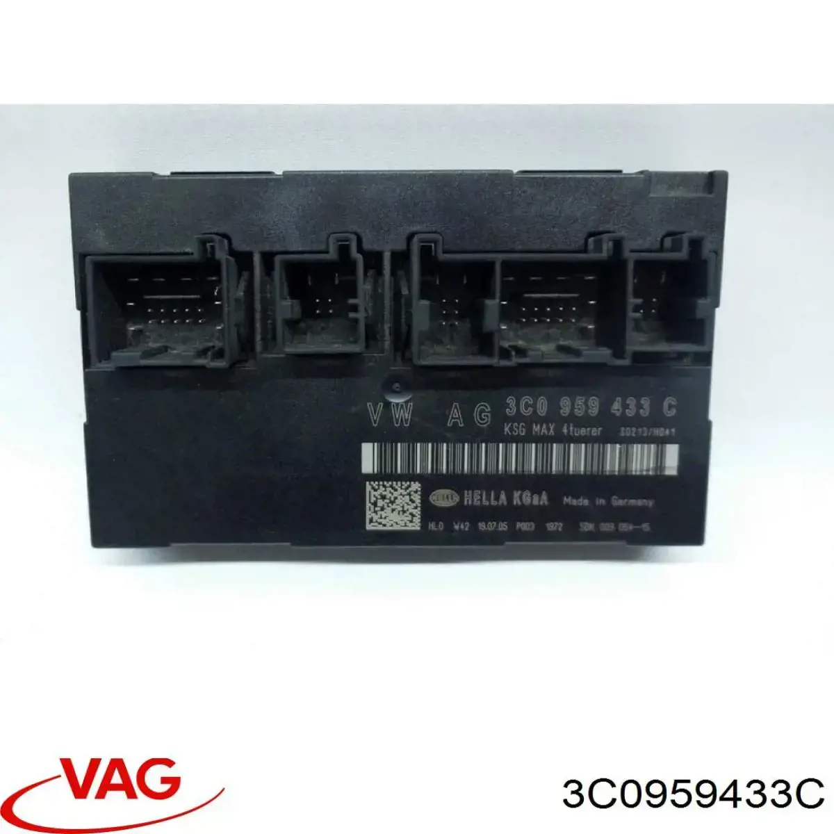 3C0959433C VAG Unidade de conforto